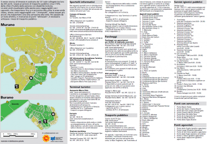 retro mappa venezia accessibile