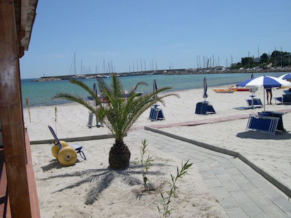 spiaggia accessibile