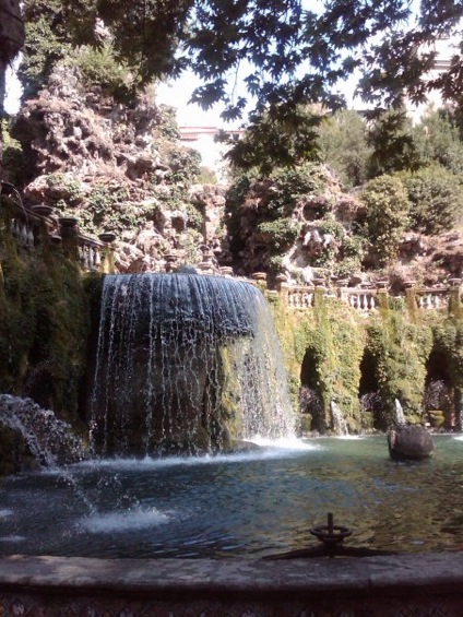 Fontana a Villa d'Este a Tivoli (RM)
