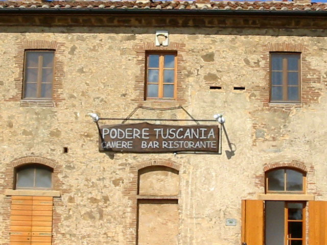 facciata podere tuscania