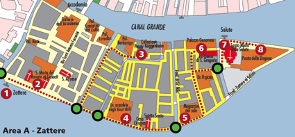 Area Zattere accessibile venezia