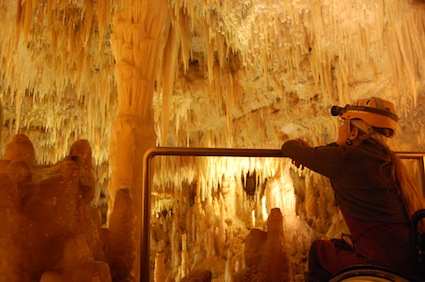 paola benvenuti nella grotta bianca